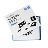 Brainsmith Nature Newborn High Contrast Flash Cards Set of 10 Cards 26 × 22 cm Black & White