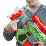 Nerf DinoSquad Rex-Rampage Motorized Dart Blaster 10-Dart Clip 8Y+ – Multicolor