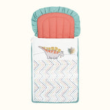 Abracadabra Quilted Nest Bag – D for Dino