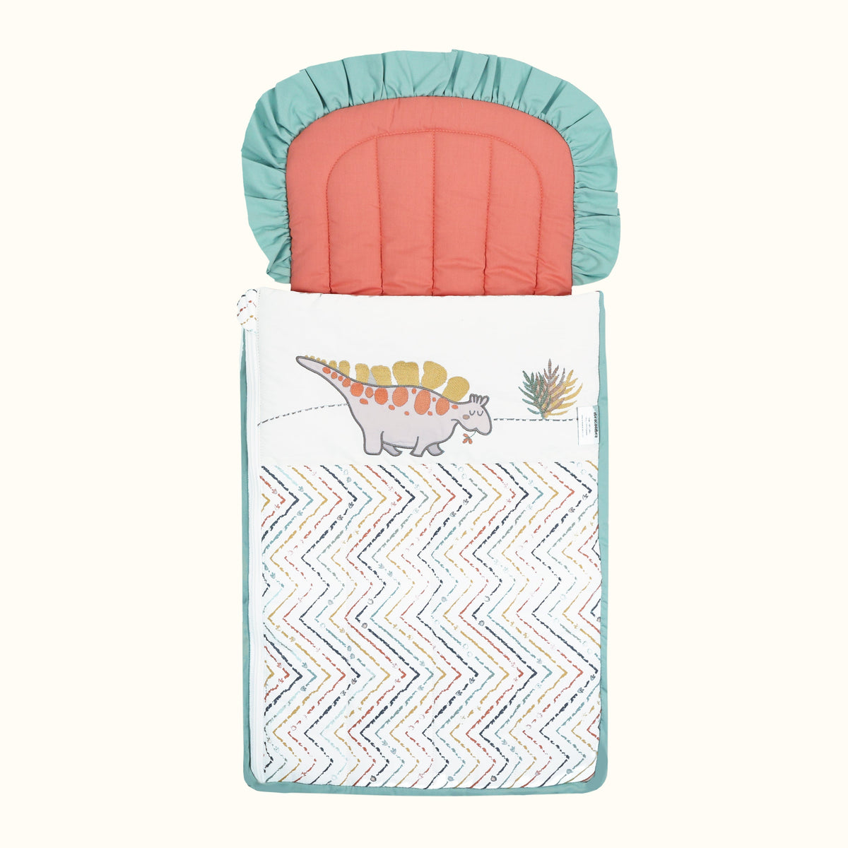 Abracadabra Quilted Nest Bag – D for Dino