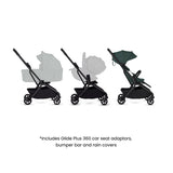Silver Cross Nia Compact Travel Stroller Birth to 25 kg Conifer
