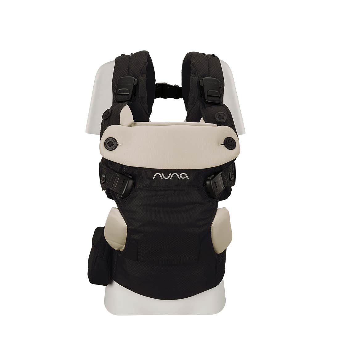 Nuna CUDL Clik 4-in-1 Ergonomic Baby Carrier – Caviar