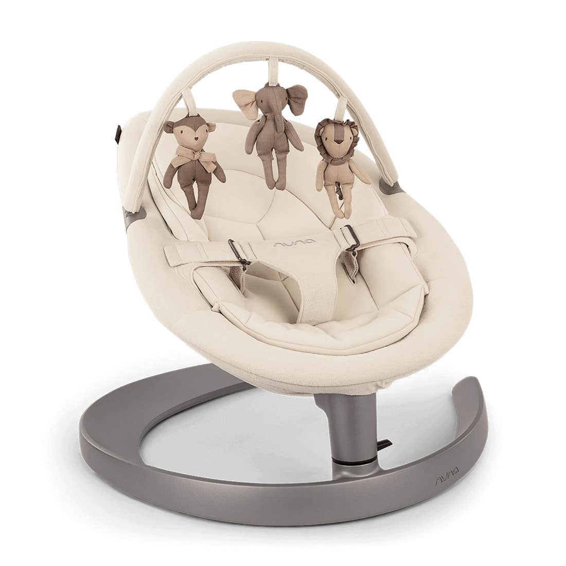 Nuna LEAF Grow Baby-to-Big-Kid Bouncer – Cloud