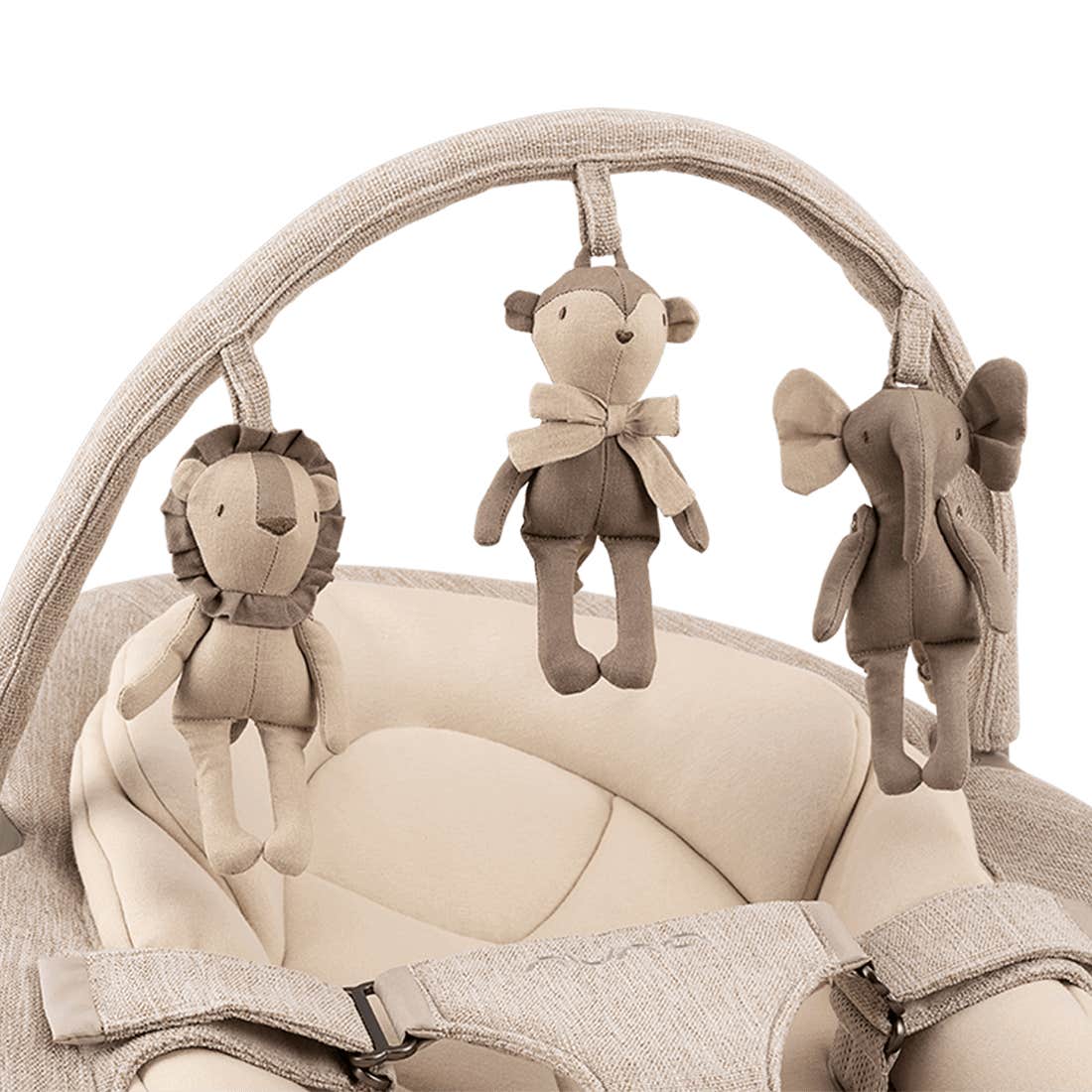 Nuna LEAF Grow Baby-to-Big-Kid Bouncer – Cloud