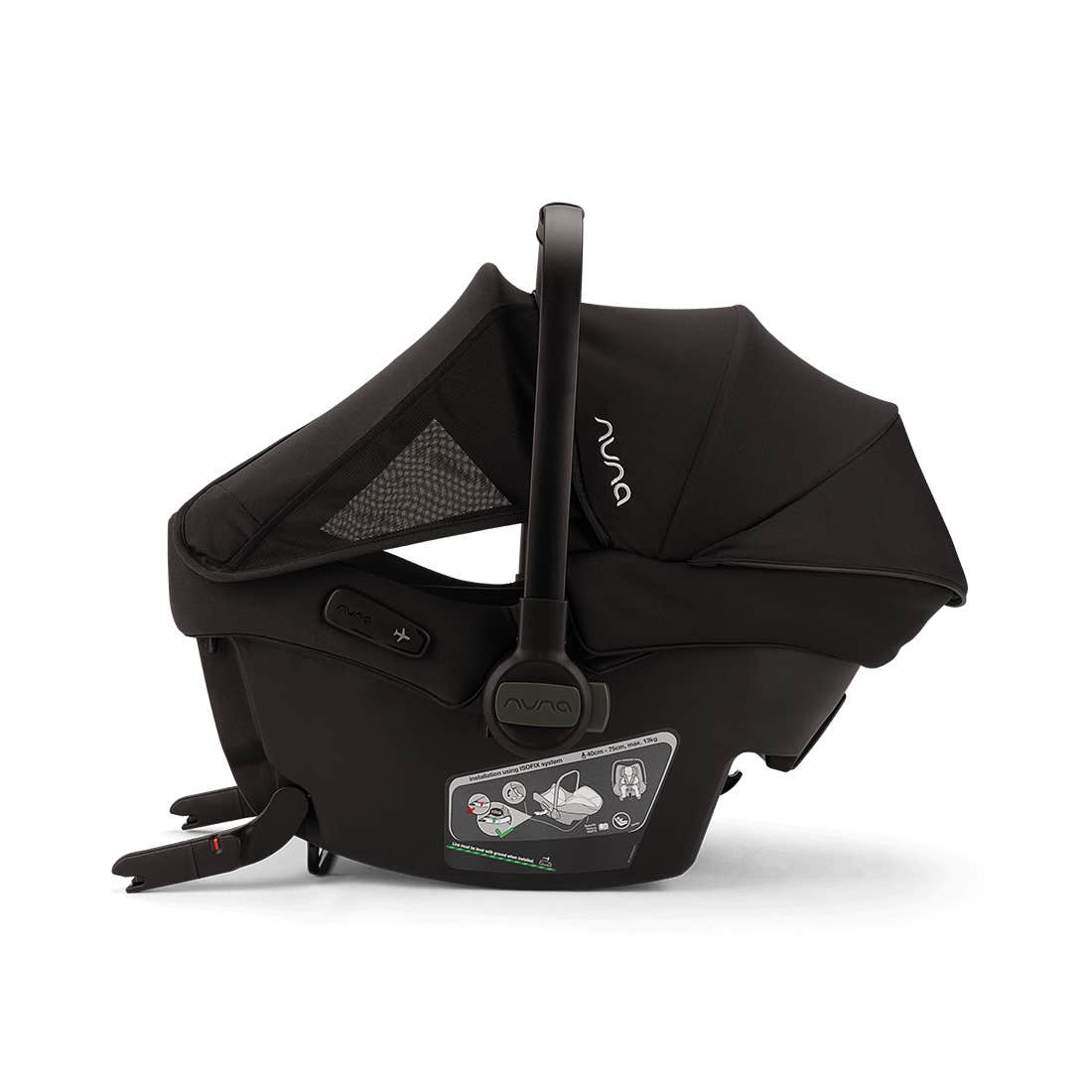Nuna PIPA Urbn Baseless ISOFIX Infant Car Seat – Caviar