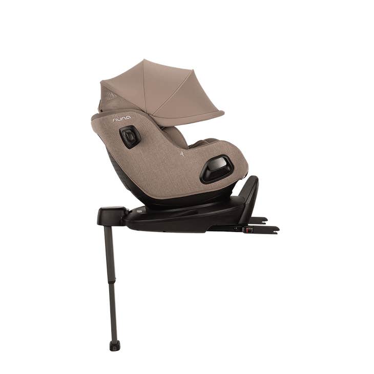 Nuna PRUU Aire 360° Rotating Car Seat with Sun Canopy – Cedar