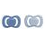 B Box Silicone Pacifiers Pack Of 2 (0-6M) - Ocean + Sky