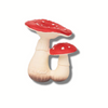 Oli & Carol Spot The Mushroom Natural Rubber Teether