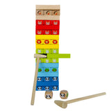 Open Ended Jungle Tumble Wooden Stacking Game