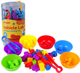 Open Ended Vehicle Lab Montessori Sorting Toy (44 Pcs) 2 Years+