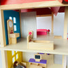 Open Ended Wooden Dollhouse - Redwood Cottage