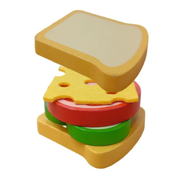 Open Ended Little Chef's Toaster Set-6 Pieces