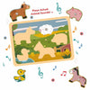 Open Ended Wooden Sound Puzzle - Farm