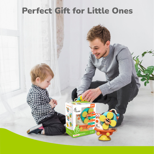 R For Rabbit Orapple Spinster 5-in-1 Multi Rattle Toy