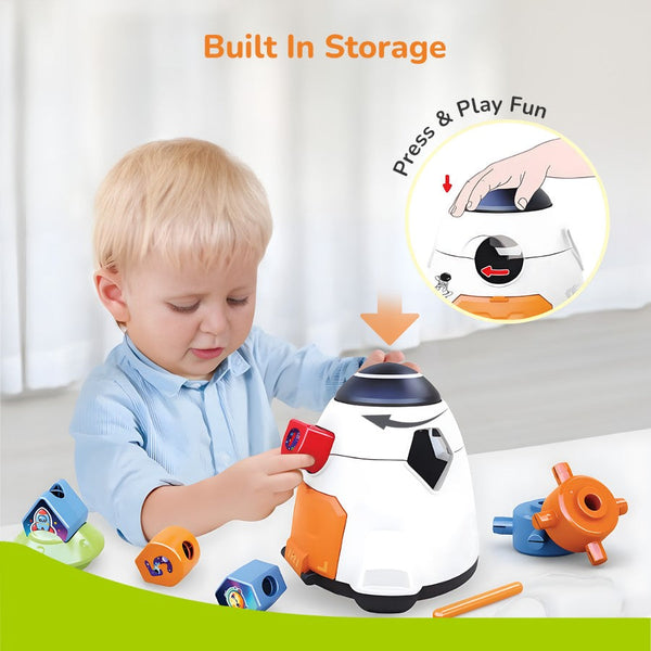 R For Rabbit Orapple Astro Multi-Functional Shape Sorter
