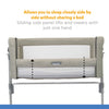 Joie Roomie Glide Bassinet - Foggy Grey