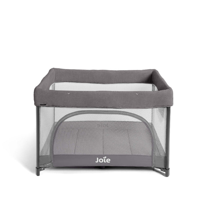 Joie Sesame LX One-Hand Fold Playard with Bassinet & Changer Thunder
