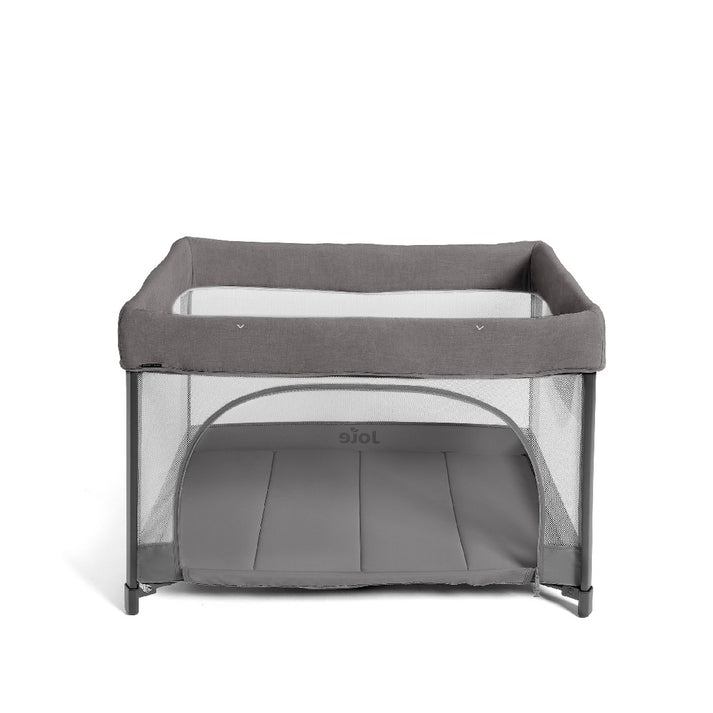 Joie Sesame LX One-Hand Fold Playard with Bassinet & Changer Thunder