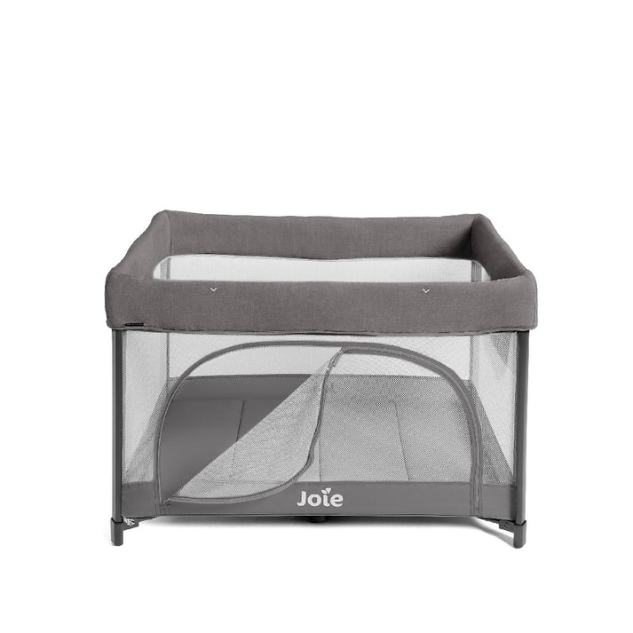 Joie Sesame LX One-Hand Fold Playard with Bassinet & Changer Thunder