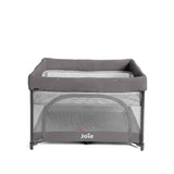 Joie Sesame LX One-Hand Fold Playard with Bassinet & Changer Thunder
