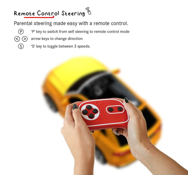 EMotorad Formula Fun AUDI Q8 Ride-On Car - Orange