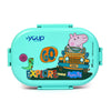 Youp Stainless Steel Silicone Rings Kids Lunch Box - Sea Green