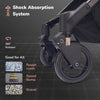 R For Rabbit Stroller Street Smart Ace Peach Black