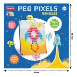 Funskool Peg Pixels Vehicles 360 Pieces Multicolour