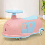 R For Rbbit Iya Iya Caravan Swing car - Pink Blue