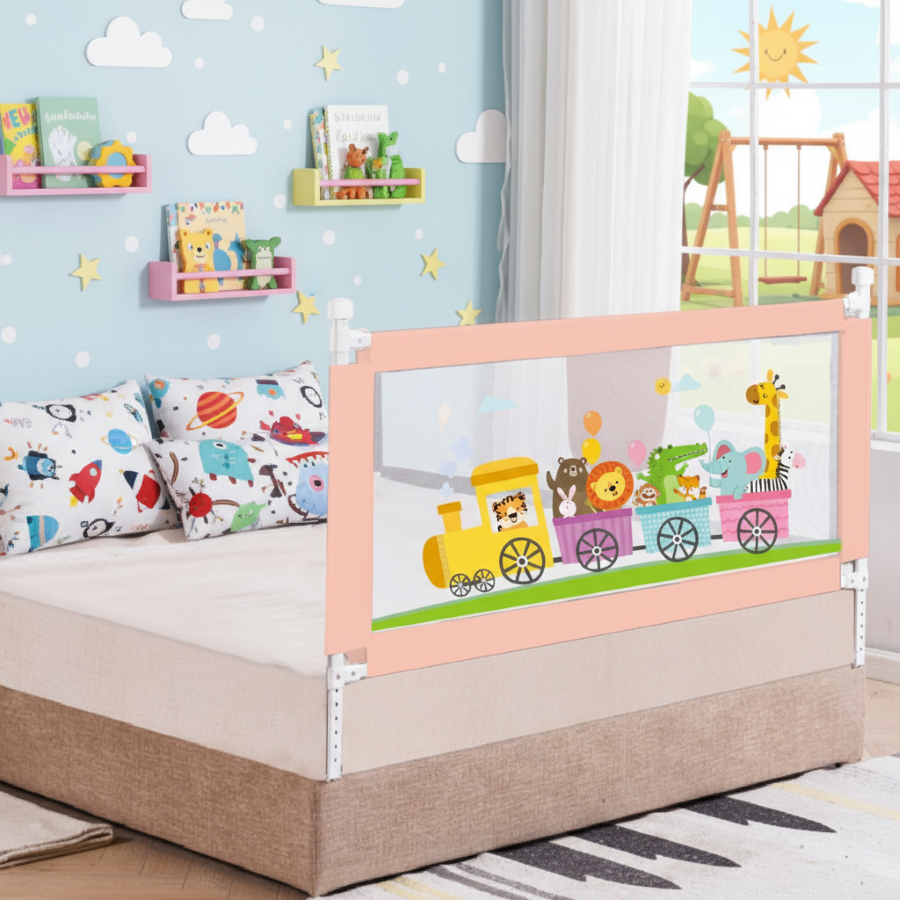 R For Rabbit Safari Bed Rail - Pink