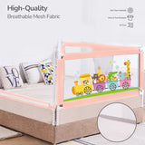 R For Rabbit Bed Rail Safari Pink