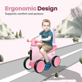 R For Rabbit Speedster Glider Baby Ride On Car - Pink