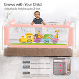 R For Rabbit Safari Bed Rail - Pink