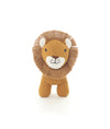 Pluchi Magnus Lion Cotton Knitted Stuffed Soft Toy (Mustard & Wheat)