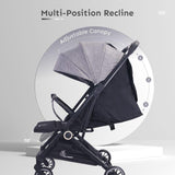 R For Rabbit Stroller Pocket Air Stroller Grey