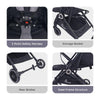 R For Rabbit Stroller Pocket Air Stroller Grey