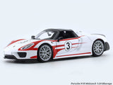 Bburago Porsche 918 Weissach 1:24 Scale Model car 14+ 18-98009