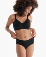 Momcozy Maternity Nursing Bra- YN21 (Black) - 2 Extra Large