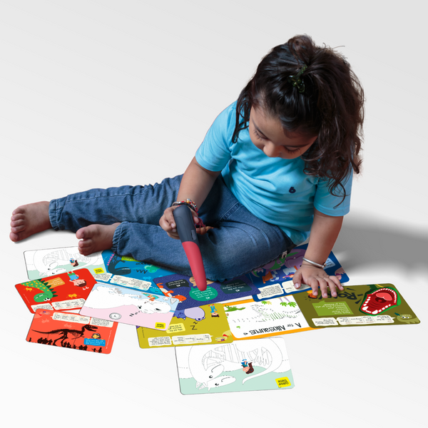 Go Discover A to Z Dinosaur Flash Cards