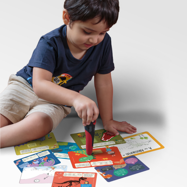 Go Discover A to Z Dinosaur Flash Cards