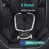 R For Rabbit Jack N Jill Grand ISOFIX Car Seat Pure Black