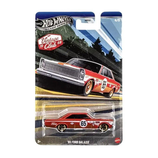 Hot Wheels 1965 Ford Galaxie Vintage Club 1968 Silver Series 2026