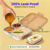 Basil Bento Quad+ Lunchbox 1250 ml Himachali Guldaan