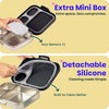 Basil Bento Quad+ Lunchbox 1250 ml Classic Black