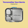 Basil Bento Quad+ 3+1 Compartment Lunchbox 1250 ml Sakura Bloom