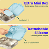 Basil Bento Quad+ 3+1 Compartment Lunchbox 1250 ml Sakura Bloom