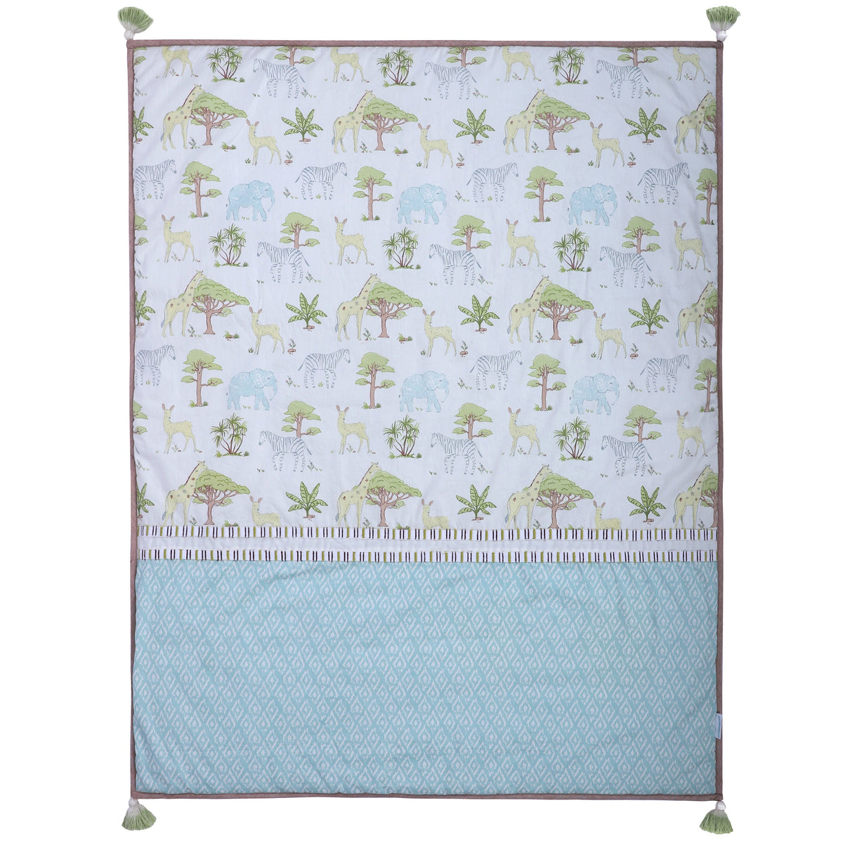 Abracadabra Baby Quilt – Savanna