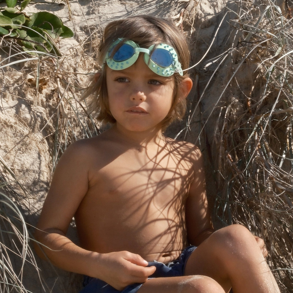 SUNNYLIFE Swim Goggles - Turtle Aqua
