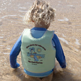 SUNNYLIFE Kids Swim Vest Shred Turtle Age 3-6 Years - Green