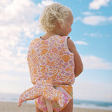 SUNNYLIFE Kids Swim Vest Cotton Candy Age 1-2 Years - Ocean Magic